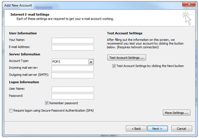 Updating microsoft exchange password on mac pc